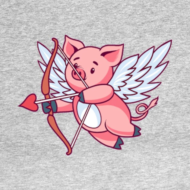 Angel Pig by scallywag studio